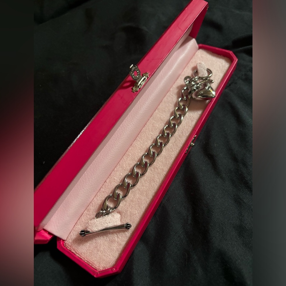 JUICY COUTURE vintage sliver charm bracelet